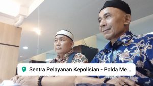 Advokat Lawyer Budi Utomo dan Engkong Mahmud Sambangi SPKT Polda Metro Jaya