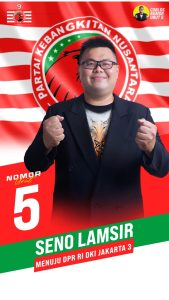 Seno Lamsir Caleg yang Berintegrasi, Berprestasi dan Siap Melayani dengan Hati