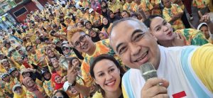 )  A.Zaki Iskandar Caleg DPR RI Dari fraksi partai Golkar Adakan konsolidasi, Gowes sepeda Dan Sarapan Bersama