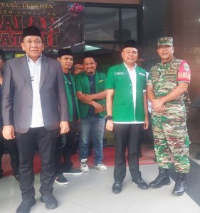 Dukung Kegiatan Positif, Danramil 03/Grogol Petamburan Mayor Inf Manatap Rajagukguk Hadiri Pembukaan Susbalan Angkatan Pertama