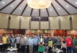 Kapolres Metro Jakut Hadiri Rapat Pleno Terbuka Rekapitulasi Hasil Penghitungan Perolehan Suara Pemilu 2024 