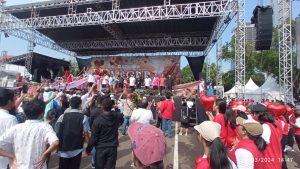 Ibadah Jumat Agung Gereja se – Jadetabek Bertema ” Anggur Manis Doa Untuk Rajaku, Doa Untuk Bangsa” di PRJ JI-EXPO Kemayoran