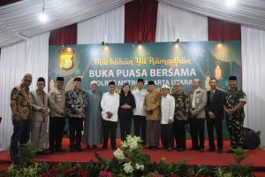 Eratkan Sinergitas, Polres Ajak Forkopimko Jakut Buka Puasa Bareng