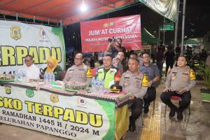 Jumat Curhat di Tanjung Priok, Kapolres Ingatkan Jaga Rumsong