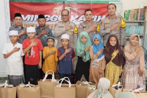 Polres Jakut ‘Minggu Kasih’ di Panti Asuhan Binmas Kapuk Muara