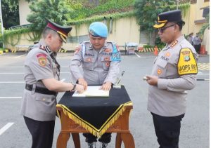 Kombes Gidion Pimpin Sertijab Wakapolres Metro Jakut