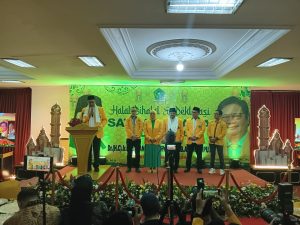 Satuan Karya Ulama Indonesia Mengadakan Halal Bialal dan Deklarasi Dukungan Airlangga Hartato Sebagai Ketum Golkar 2024-2029