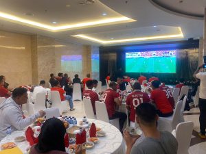 Polda Metro Jaya Gelar Nobar Laga Semifinal Piala AFC U-23 Timnas Indonesia VS