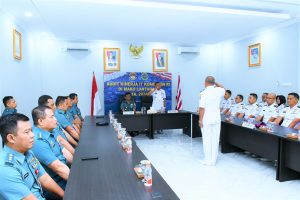 Taklimat Akhir Audit Kinerja IT Koarmada RI Tahun 2024 di Lantamal I