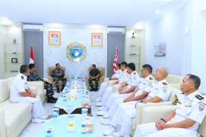 Danlantamal I Terima Kunjungan Danguskamla Koarmada I di Mako Lantamal I