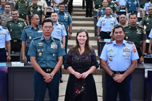 Dubes Hongaria H.E Lilla Karsay Berikan Kuliah Umum Kepada Pasis Dikreg Ke-52 Sesko TNI