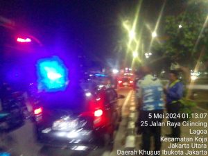 Giat Polsek Koja Adakan Antisipasi Kejahatan Jalanan