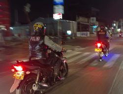 Patroli operasi Kejahatan Begal Di Wilayah Kecamatan Koja yang di laksanakan Polsek koja