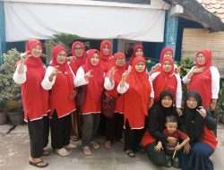 Para Kader Jumantik RW 07 Tambun Rengas Jakarta timur Melaksanakan Tugas rutinitas