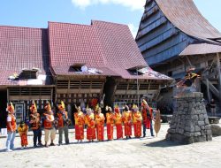 Jalin Keharmonisan dan Keakraban, Lanal Nias Gelar Family Gathering di Ikon Nias Lompat Batu