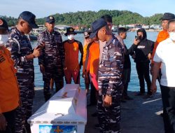 Sinergitas TNI AL Dalam Laksanakan SAR di Perairan Pulau Boji Nias Selatan