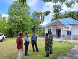 Kunjungan Kerja Danlanal Simeulue Ke Posal Kampung Aie