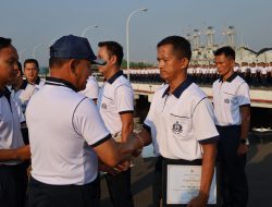 F1QR Lanal Tanjung Balai Asahan Dapat Penghargaan Dari Panglima Komando Armada I