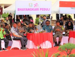 Karumkital Dr. Komang Makes Hadiri Baksos dan Bansos Hari Bhayangkara Ke-78 Tahun 2024