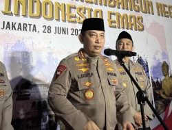 Kapolri Jenderal Listyo Sigit Prabowo. Mengatakan Presiden Joko Widodo (Jokowi) Hingga Presiden Terpilih Prabowo Subianto Akan Diundang Pada Puncak Perayaan Hari Bhayangkara Ke-78, Senin