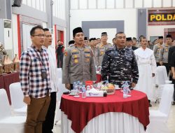 Wadan Lantamal I Hadiri Doa Bersama Lintas Agama Dalam Rangka HUT Ke-78 Bhayangkara