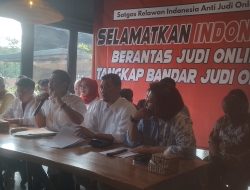 Presiden Joko Widodo untuk menindak tegas para bandar judi online.