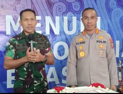 Surprise Dandim 0505/JT Pada Kapolres Pada HUT Bhayangkara ke-78