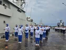 Jalasenastri Lanal Bintan Aktif Laksanakan Olahraga Bersama