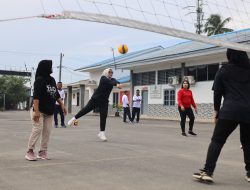 Ketua Jalasenastri Korcab I DJA I Laksanakan Olahraga Bersama