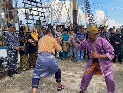 Danlanal Bintan Turut Serta Sambut Peserta Muhibah Budaya Jalur Rempah