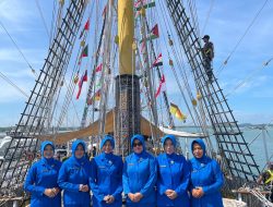 Jalasenastri Lanal Bintan Turut Sambut Kedatangan KRI Dewa Ruci Dalam Rangka Muhibah Budaya Jalur Rempah