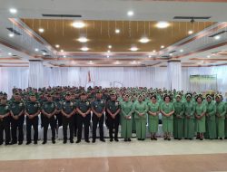 Melaksanakan Kunker di Kodim 1403/Palopo, Tatap Muka Langsung Dengan Prajuritnya bersama Pangdam XIV