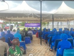 Tatap Muka Komandan Lanal Bintan Bersama Prajurit Lanal Bintan dan Anggota Cabang 5 Korcab IV DJA I