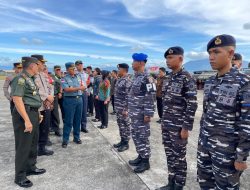 Komandan Lanal Sabang Selaku Dansubsatgas Pam Laut Ikuti Apel Gelar Kesiapan Pasukan PAM VVIP RI 1*