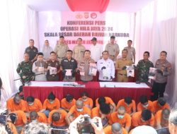 Dengan sasaran untuk menurunkan angka peredaran narkotika yang tergelar secara serentak di Polda Metro Jaya dan khususnya di Polres Metro Jakarta Pusat