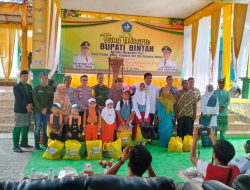 Danlanal Bintan Bersama Forkopimda Bintan Dampingi Bupati Bintan Kunker Ke Pulau Tambelan Kabupaten Bintan