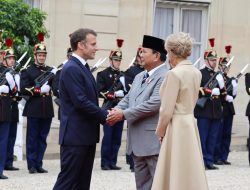 Hadiri Pembukaan Olimpiade Paris 2024, Menhan Prabowo Beri Dukungan Kontingen Indonesia