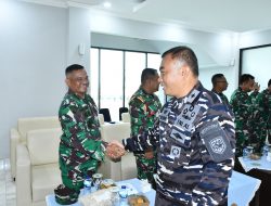 Danlantamal I Terima Kunjungan Kadisopslatal
