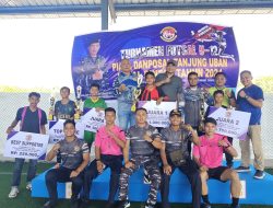 Final Tournamen Futsal Piala Danposal Tanjung Uban Lanal Bintan