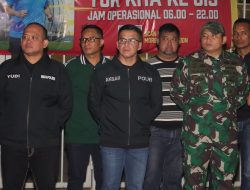 Polres  Metro Jakarta Utara kembali mengadakan ke giatan Apel Gabungan