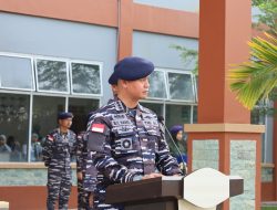 Komandan Lanal Dumai Buka Kegiatan Latdaslintar Taruna/i Politeknik Kelautan dan Perikanan Dumai Angkatan VIII TA. 2024/2025
