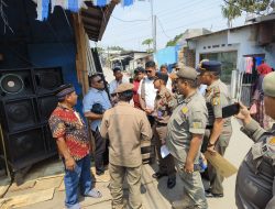 menolak Sp.3 yang diberikan oleh Satpol PP kota Jakarta Utara kepada Warga Yang Terdampak Pembangunan Rumah Pompa KBN