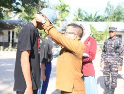 Staf Potensi Maritim Lanal TBA Terapkan Disiplin Tinggi Pada LDKS Siswa/Siswi SMA Negeri 3 Tanjungbalai