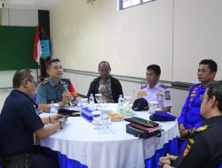 Gelar Coffee Morning, Lanal Tarempa Ajak Intansi Maritim Lebih Perhatikan Pengguna Tranaportasi Laut