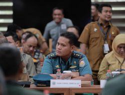 Danlanal Simeulue Hadiri Rapat Koordinasi Pimpinan Daerah Pilkada Aceh Tahun 2024