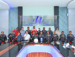 Danlantamal I Terima Kunjungan Kerja Aslog Kasal