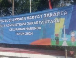 Festival Olahraga Rakyat Jakarta Kota Administrasi Jakarta Utara Kelurahan Marunda Tahun 2024