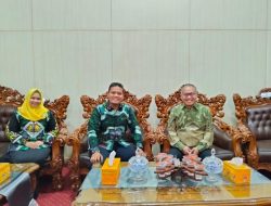 Kunjungan Danlanal Simeulue Kepada PJ. Bupati Kabupaten Aceh Singkil