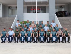 Komandan Lanal Dumai Terima Kunjungan Pasis Dikreg LII Sesko TNI TA. 2024 di Mako Lanal Dumai