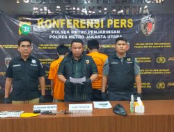 Polsek Metro Penjaringan Gelar Konferensi Pers Terkait Kasus Curanmor